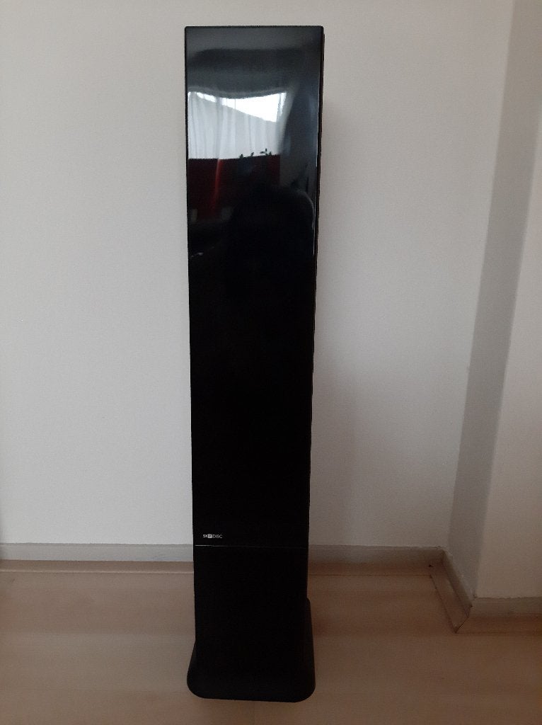CD-Houder, hoogte 76 cm, Kunststof, Gebruikt, Ophalen of Verzenden, 25 tot 75 discs
