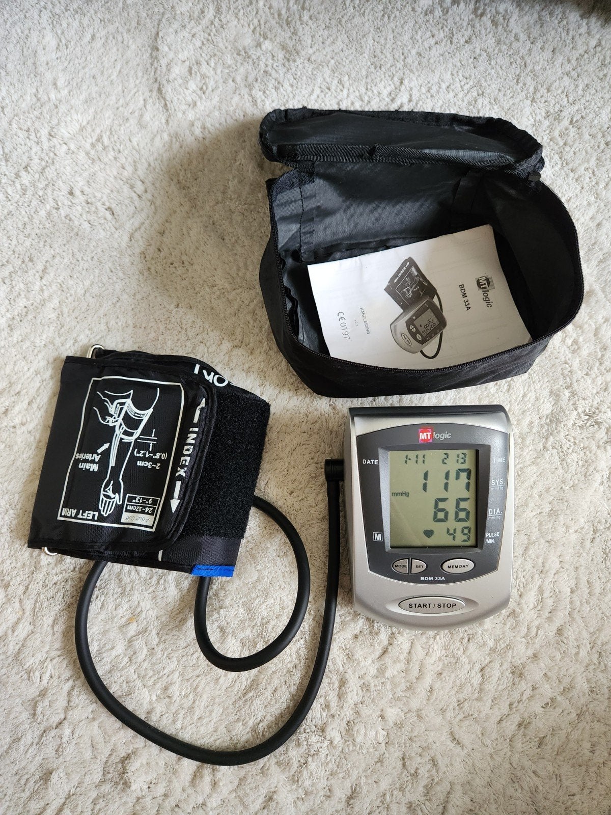 Bloeddrukmeter MT Logic BDM 33A - Volledig Functionerend, Ophalen of Verzenden, Zo goed als nieuw, Overige typen