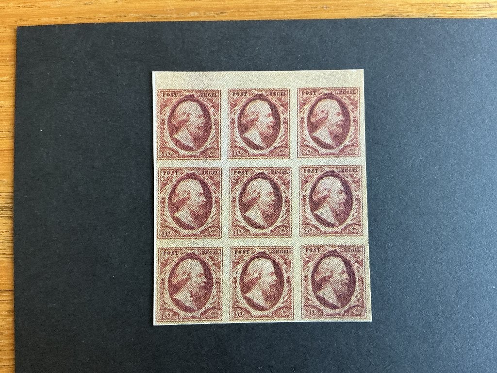 Proefdruk nr.2 facsimile, Verzenden, Na 1940, Postfris