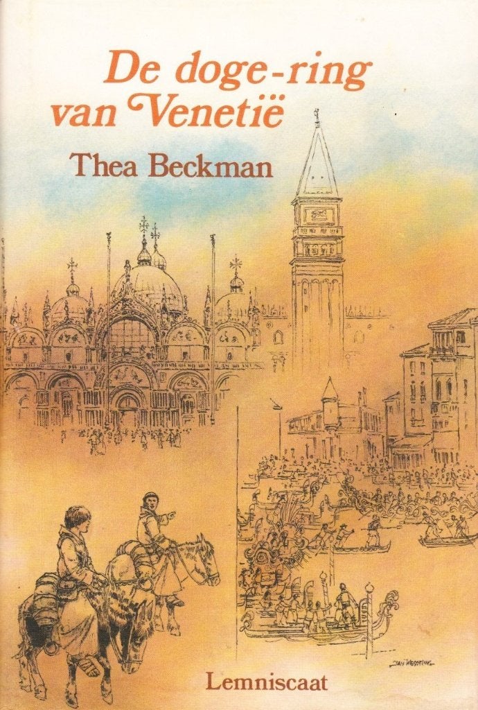 DE DOGE-RING VAN VENETIË - Thea Beckman, Boeken, Kinderboeken | Jeugd | 10 tot 12 jaar, Gelezen, Verzenden