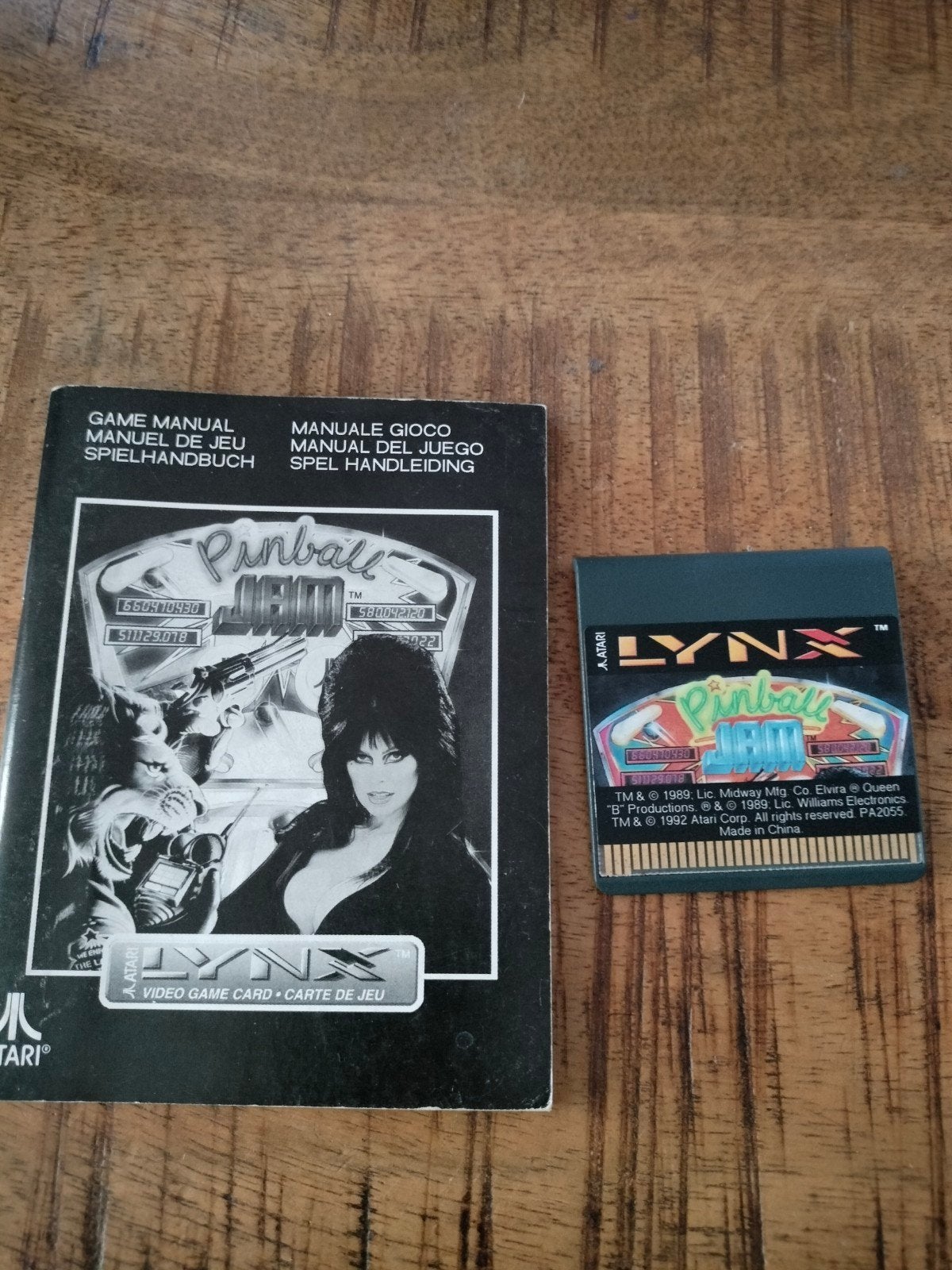 Atari Lynx Pinball Jam - Compleet met handleiding, Muziek, Atari Lynx, 1 speler, Ophalen of Verzenden