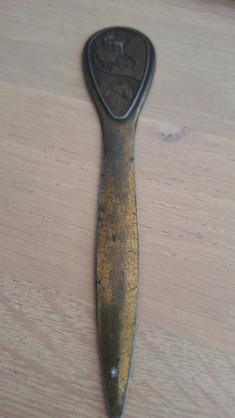 Hesselmans & Zn transport Amsterdam  briefopener, Verzamelen, Ophalen of Verzenden, Gebruikt, Overige typen
