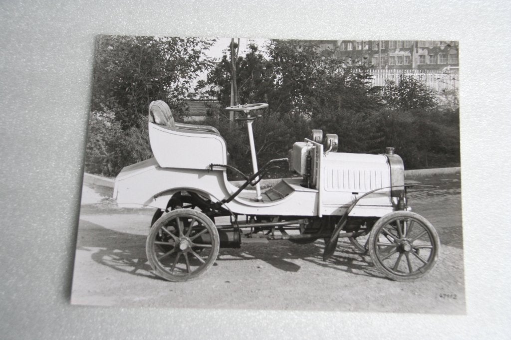 Persfoto S.A.F. Bergmann-Volksauto Liliput (1904) (1), Ophalen of Verzenden, Nieuw, Overige merken