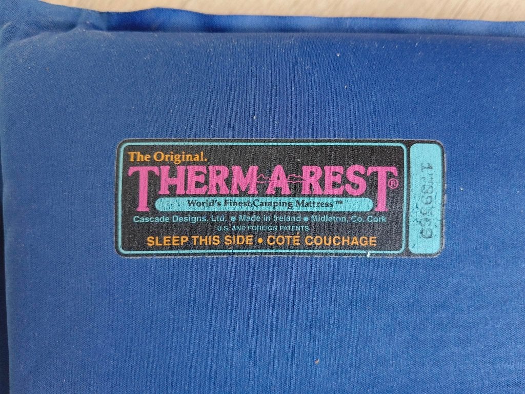 Thermarest slaapmat 64 breed, 1.96 lang, 5 cm dik, Ophalen of Verzenden, Zo goed als nieuw, 1-persoons