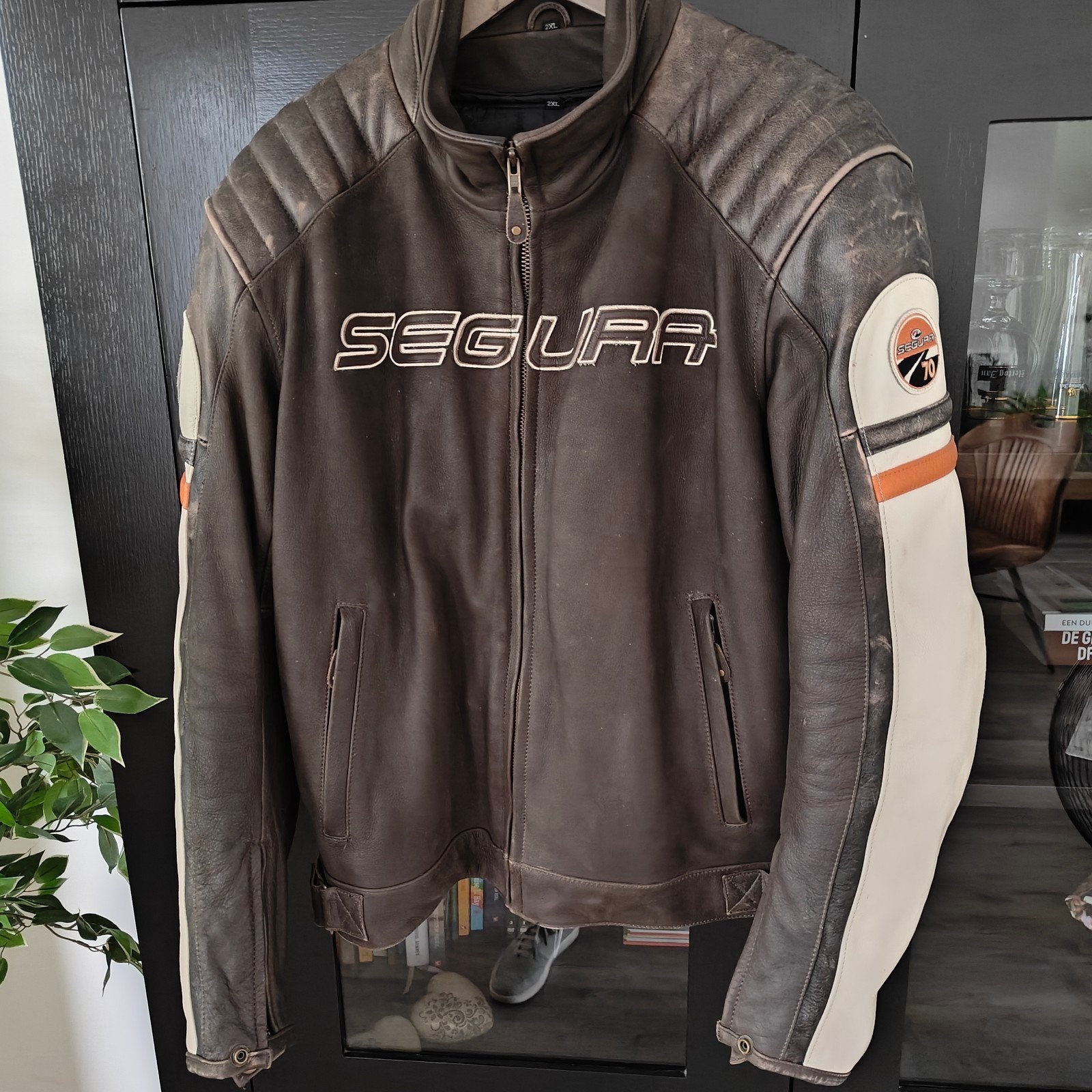 Segura Roadster Leren Motorjas - Maat 2XL, Ophalen of Verzenden