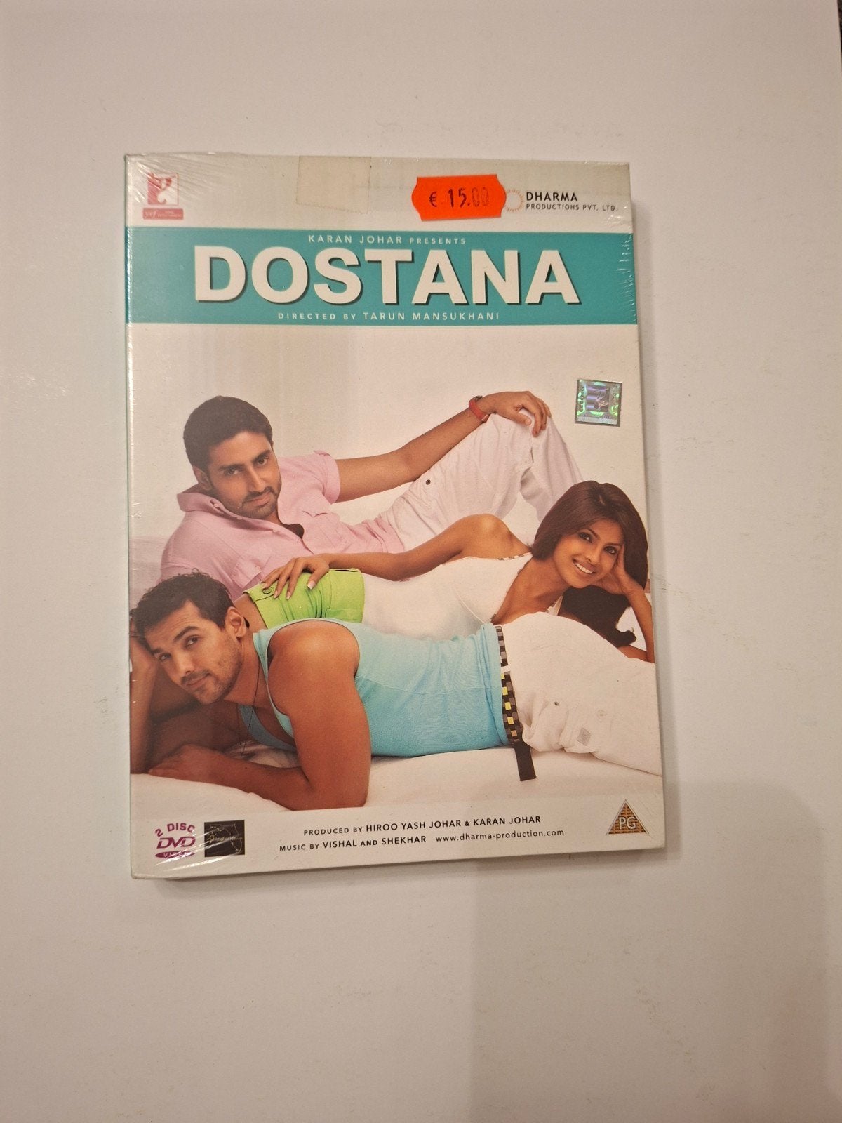Dostana Bollywood DVD - Romantische Komedie, Alle leeftijden, Ophalen of Verzenden, Nieuw in verpakking, Inclusief doosje
