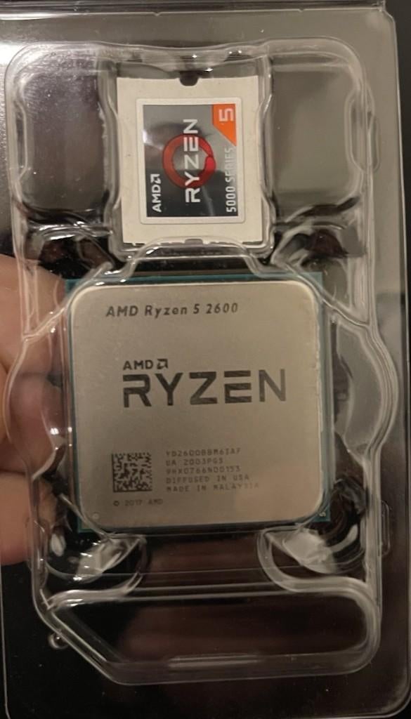 Ryzen 5 2600 Processors, Computers en Software, Processors, AMD Ryzen 5, Zo goed als nieuw, Socket AM4, 3 tot 4 Ghz
