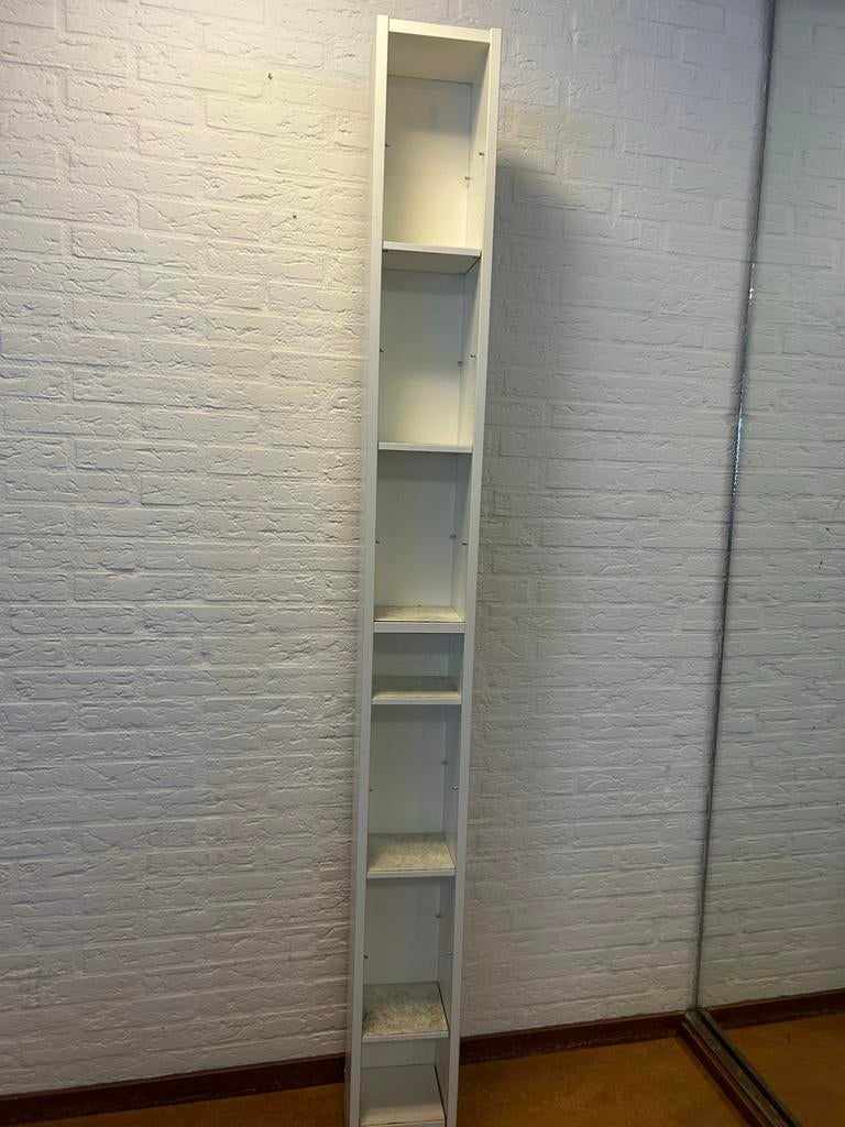 Witte CD kast - Slank en functioneel, 75 tot 150 discs, Ophalen of Verzenden, Zo goed als nieuw, Cd's