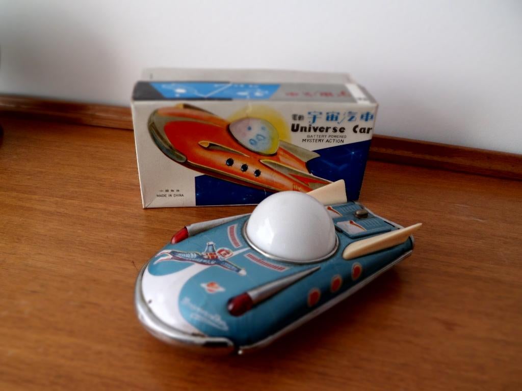space  speelgoed, Ophalen