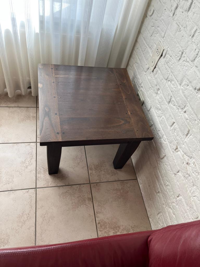 Bijzettafel, Ophalen, Vierkant, 55 tot 75 cm, 45 tot 60 cm