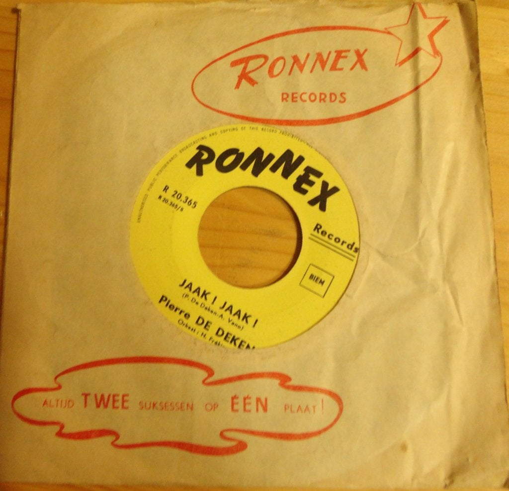 Pierre de Deken > We weten ie van A, Cd's en Dvd's, Vinyl Singles, Ophalen of Verzenden, Gebruikt, 7 inch, Nederlandstalig