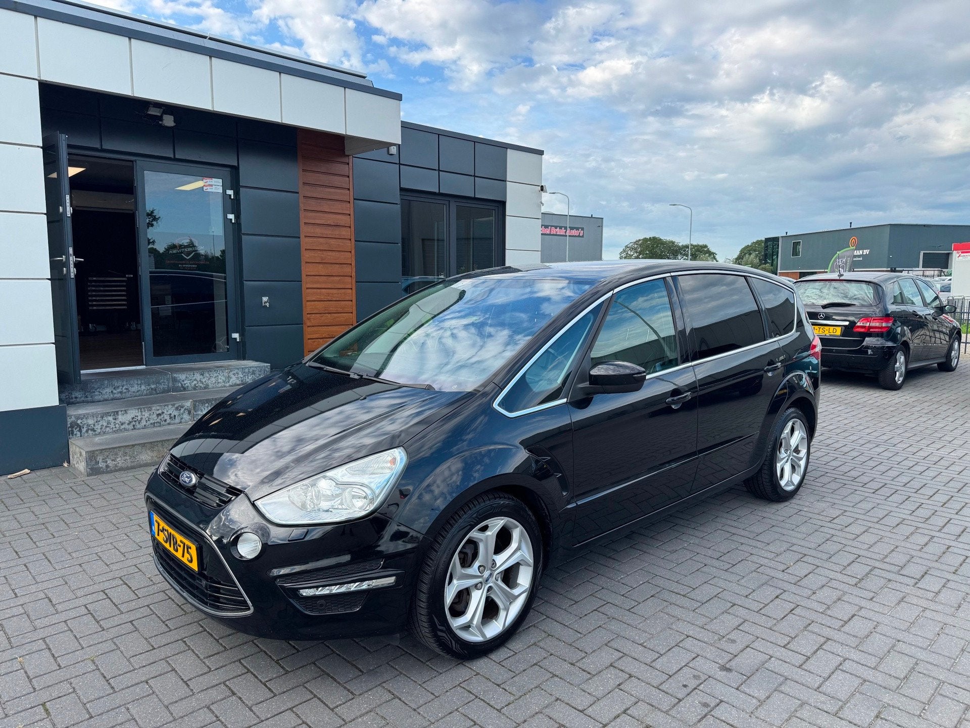 Ford S-Max 2.0 EcoBoost S 200 Pk pano/Xenon/Automaat/Leer, Auto's, 1976 cc, Gebruikt, Zwart, 4 cilinders