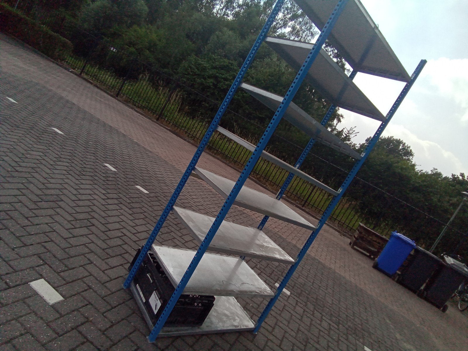 Legbordstelling  stellingen kast, Ophalen, Gebruikt
