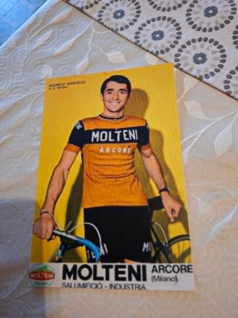 Foto (repro) Michele Dancelli / Molteni-Arcore, Verzenden, Nieuw, Overige sporten, Poster, Plaatje of Sticker