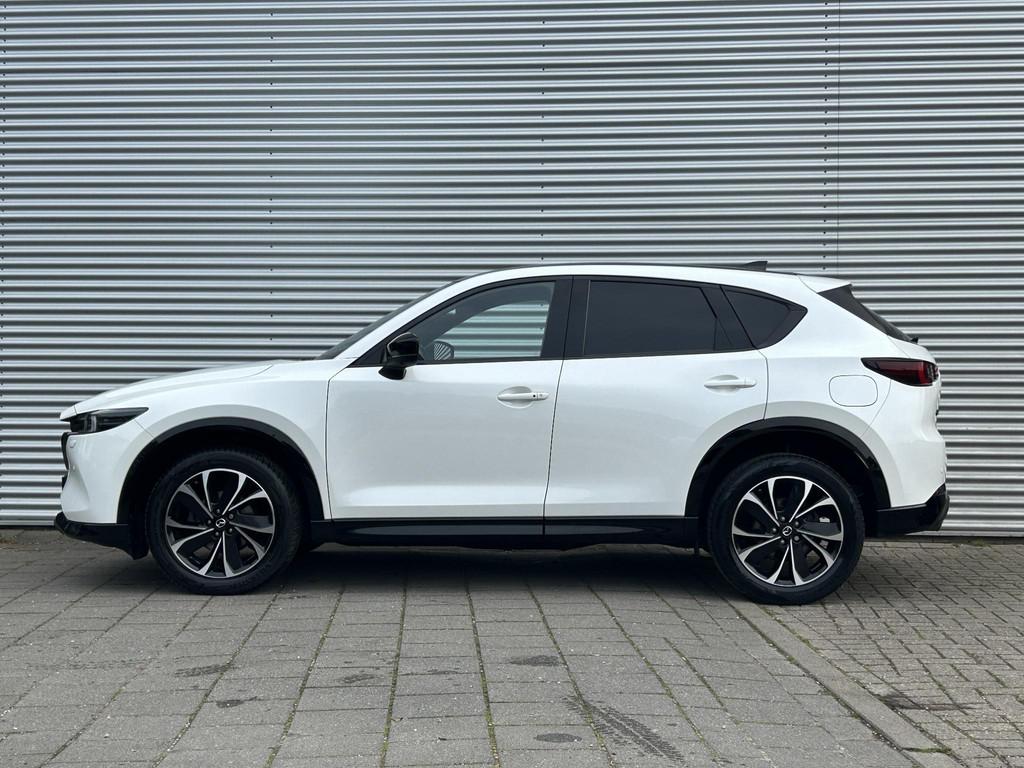 Mazda CX-5 2.5 SkyActiv-G 194 Sportive | Grijskenteken | 360, Auto's, Mazda, Gebruikt, 4 cilinders, 2000 kg, Wit