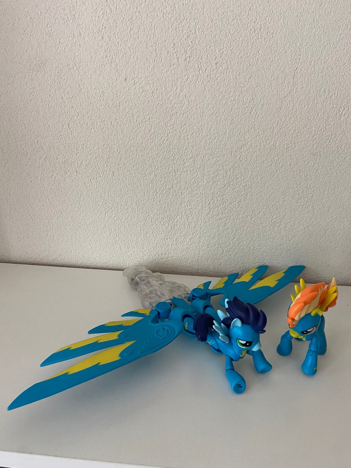 My Little Pony Guardians of Harmony Spitfire & Soarin, Ophalen of Verzenden, Zo goed als nieuw