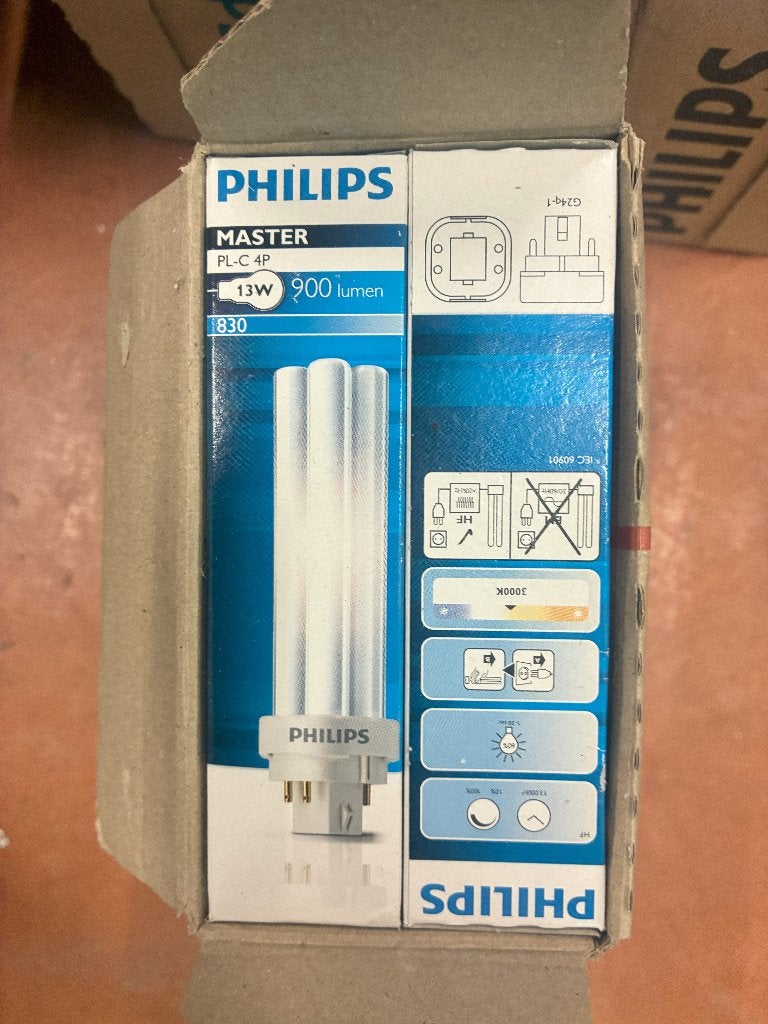 33x Philips PLC 4P 13W 830 (900 lumen), Ophalen of Verzenden, Nieuw, Overige typen