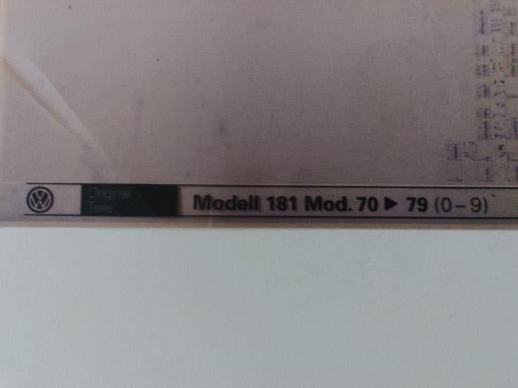 Volkswagen model 181 dealer Microfiche onderdelencatalogus, Ophalen of Verzenden, Gelezen, Volkswagen