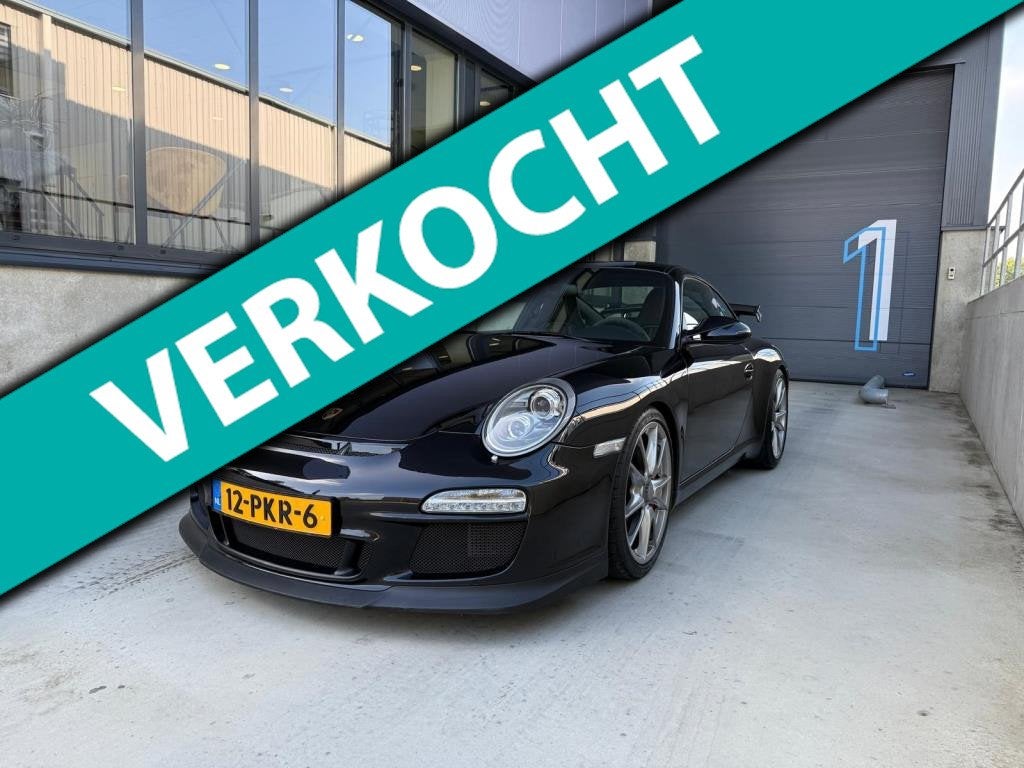 Porsche 911 3.8 GT3 | MK2-997 | 435 PK | HANDBAK | UNIEK |, Auto's, Euro 5, Gebruikt, 4 stoelen, Zwart