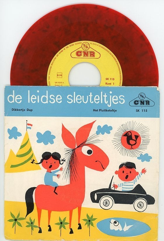 Single van de Leidse Sleuteltjes uit 1961, Gebruikt, Verzenden, 7 inch, Levenslied of Smartlap