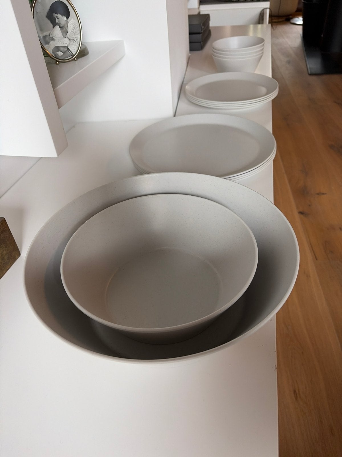 Mepal servies: borden, kommen en schalen, Kunststof, Mepal, Ophalen of Verzenden, Zo goed als nieuw