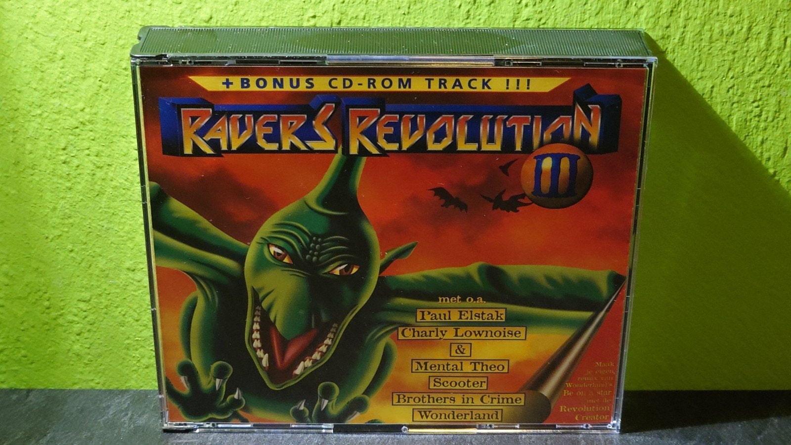 Raver's Revolution III - 1996 - Early Happy Hardcore, Cd's en Dvd's, Gebruikt, Hardcore, Inclusief doosje, Ophalen of Verzenden