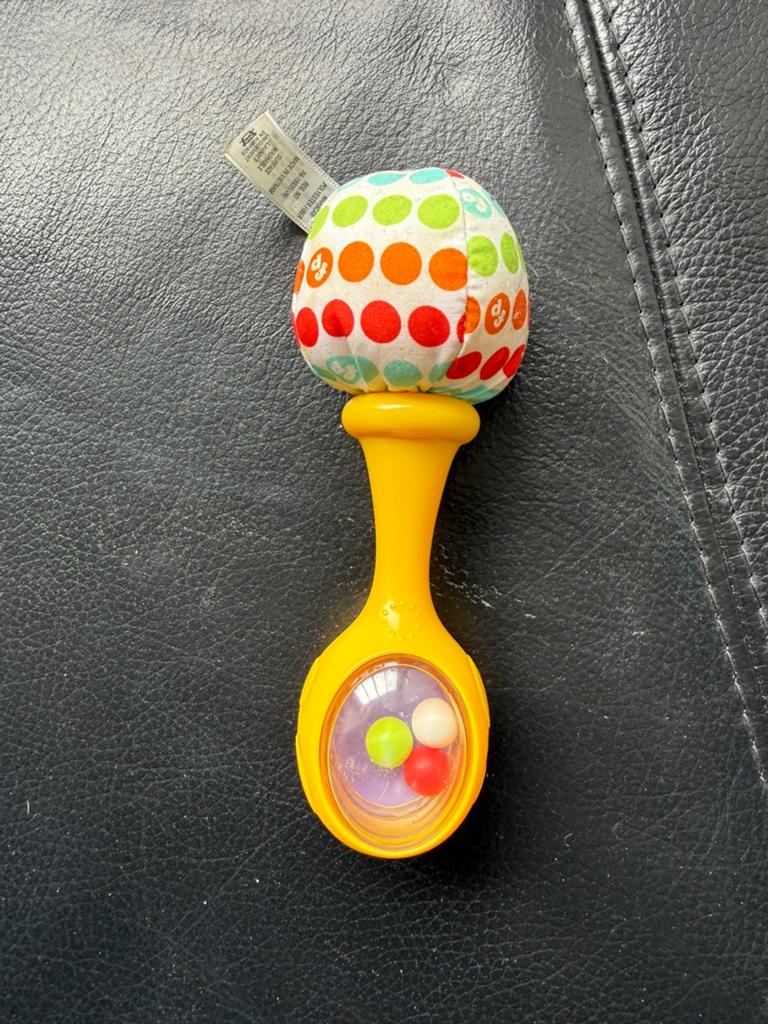 Rammelaar van Visser voor baby's - Kleurrijk en speels, Ophalen, Gebruikt, Rammelaar, Met geluid