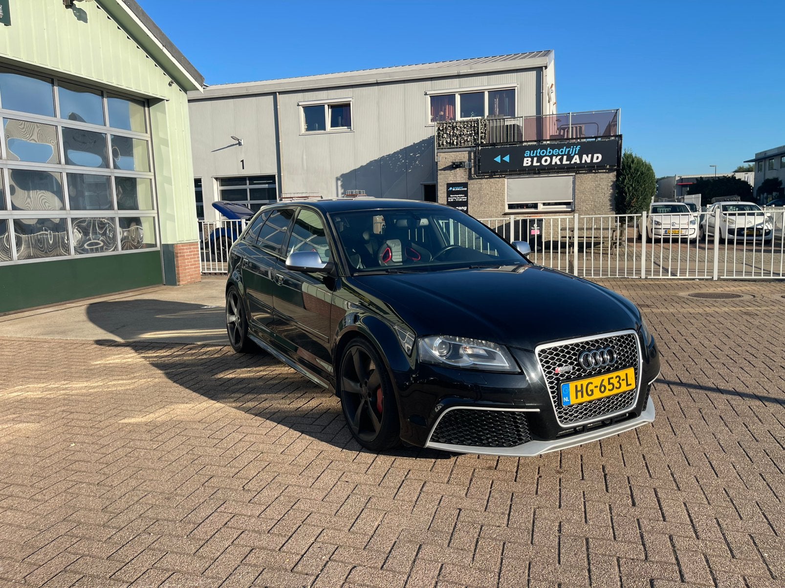 Audi RS3 2.5 TFSI |Stage 2 500 PK |DQ500|Wagner|Kuipstoelen, Euro 5, Zwart, RS3, Elektrische ramen