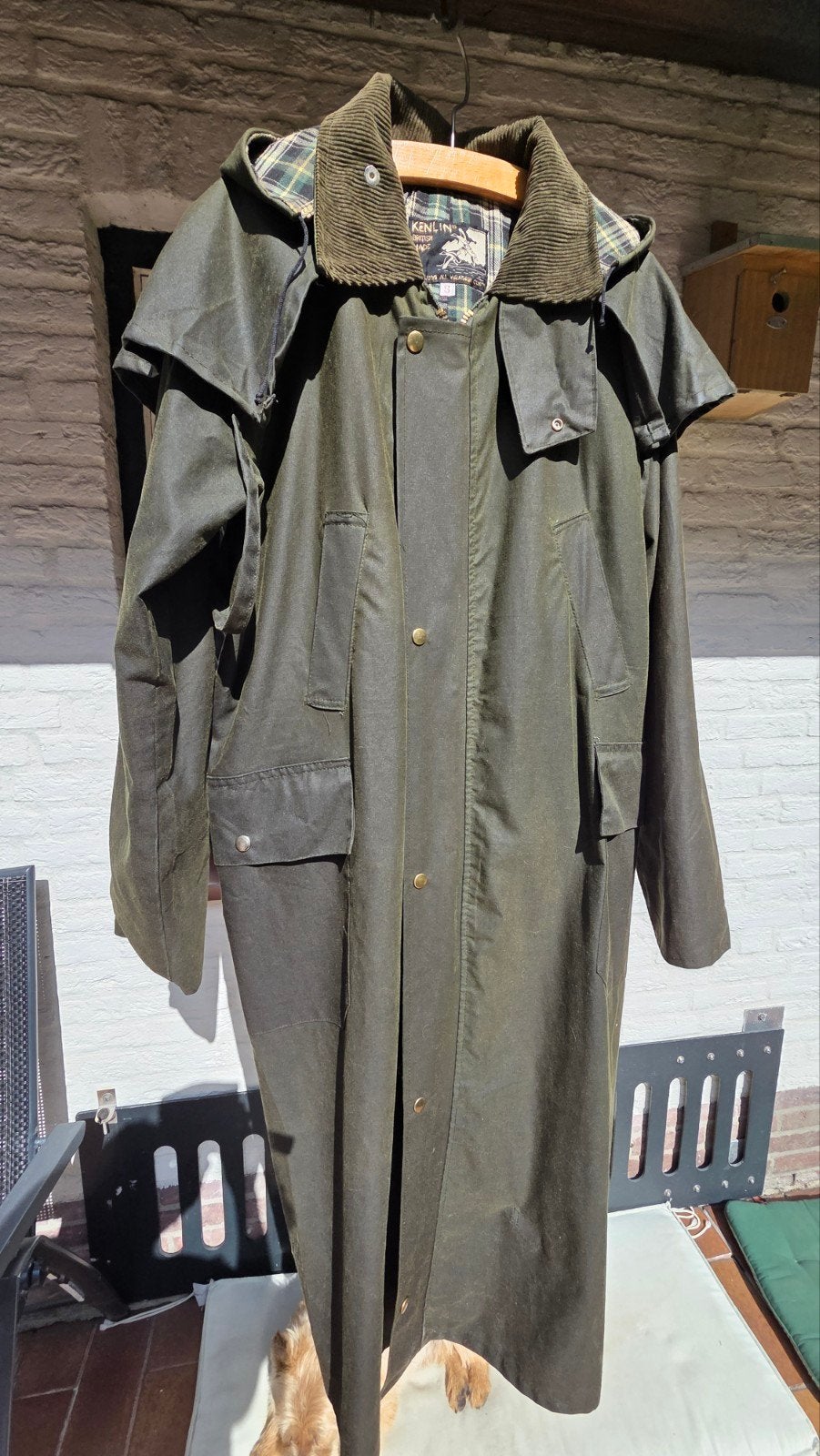 Kenlin Waxjas - Exclusieve All Weather Coat (Maat S), Kleding | Dames, Ophalen of Verzenden, Zo goed als nieuw, Groen