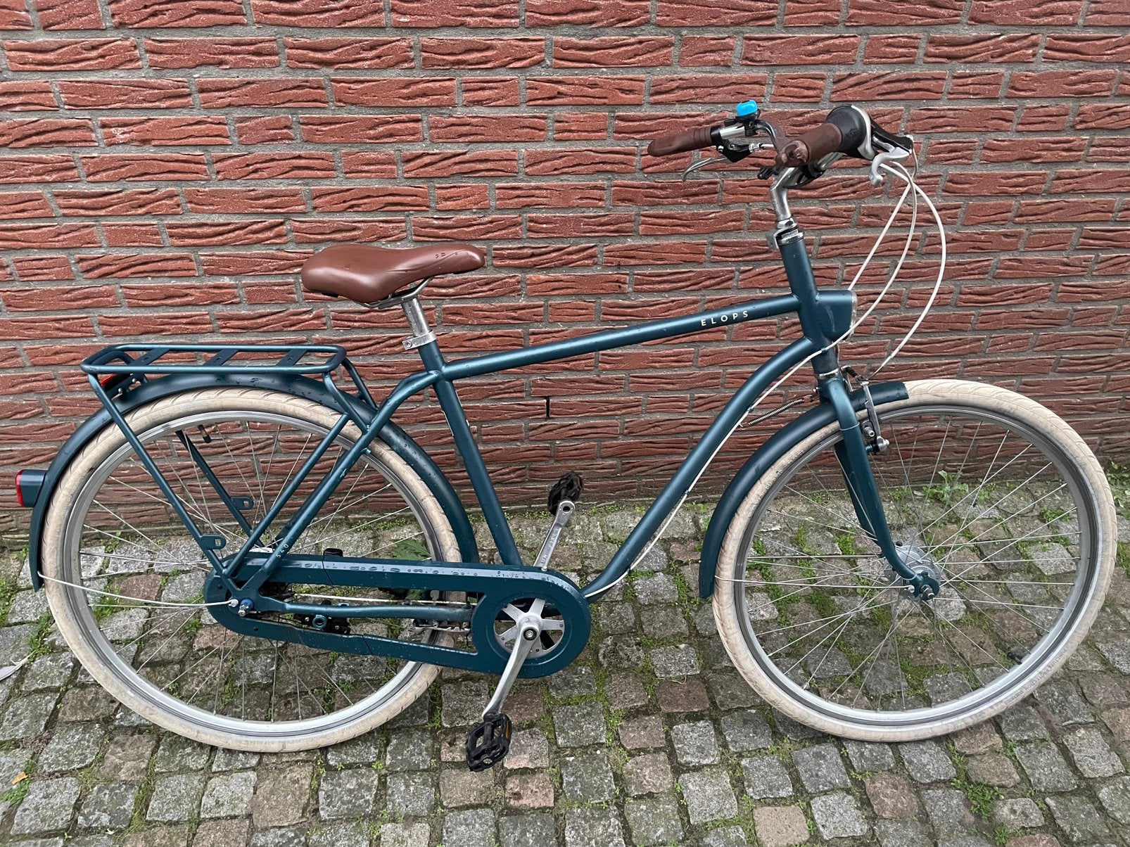 Elops btwin stadsfiets fiets decathlon, Ophalen of Verzenden, Zo goed als nieuw, Overige merken
