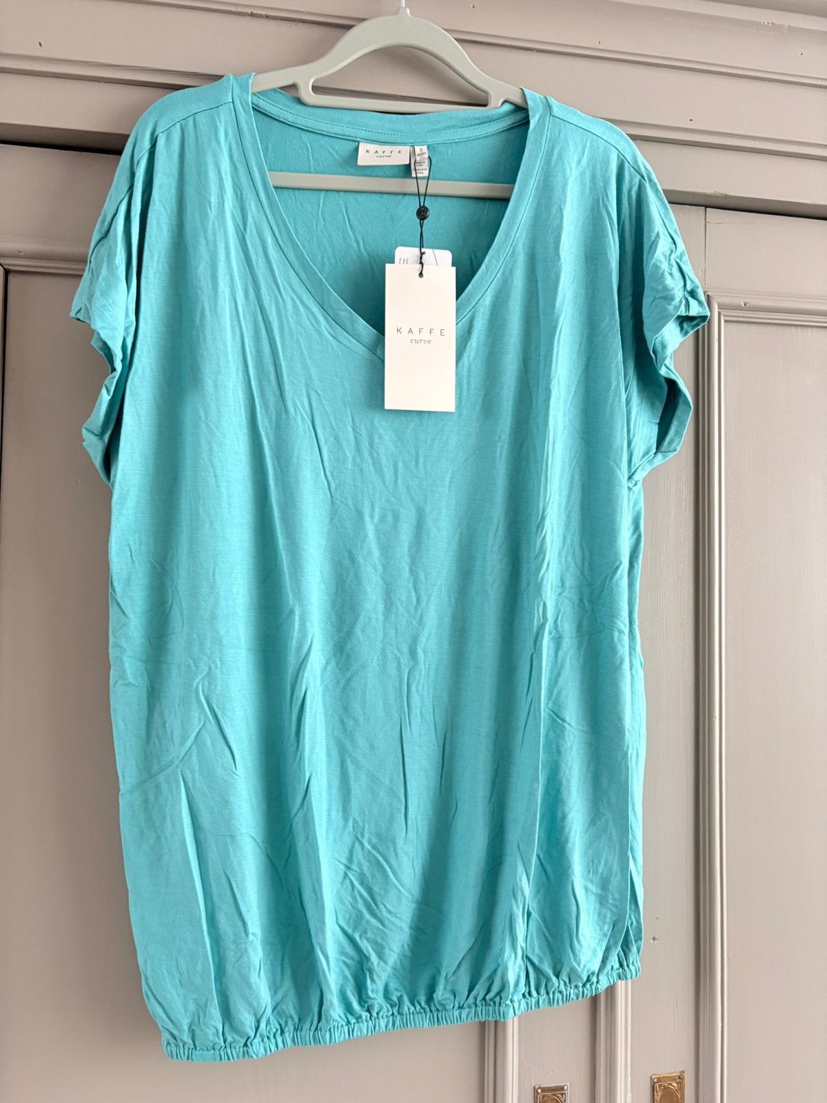 Nieuw Kaffe Curve Shirt, Maat 42/44 (L), Nieuw, Ophalen of Verzenden, Korte mouw