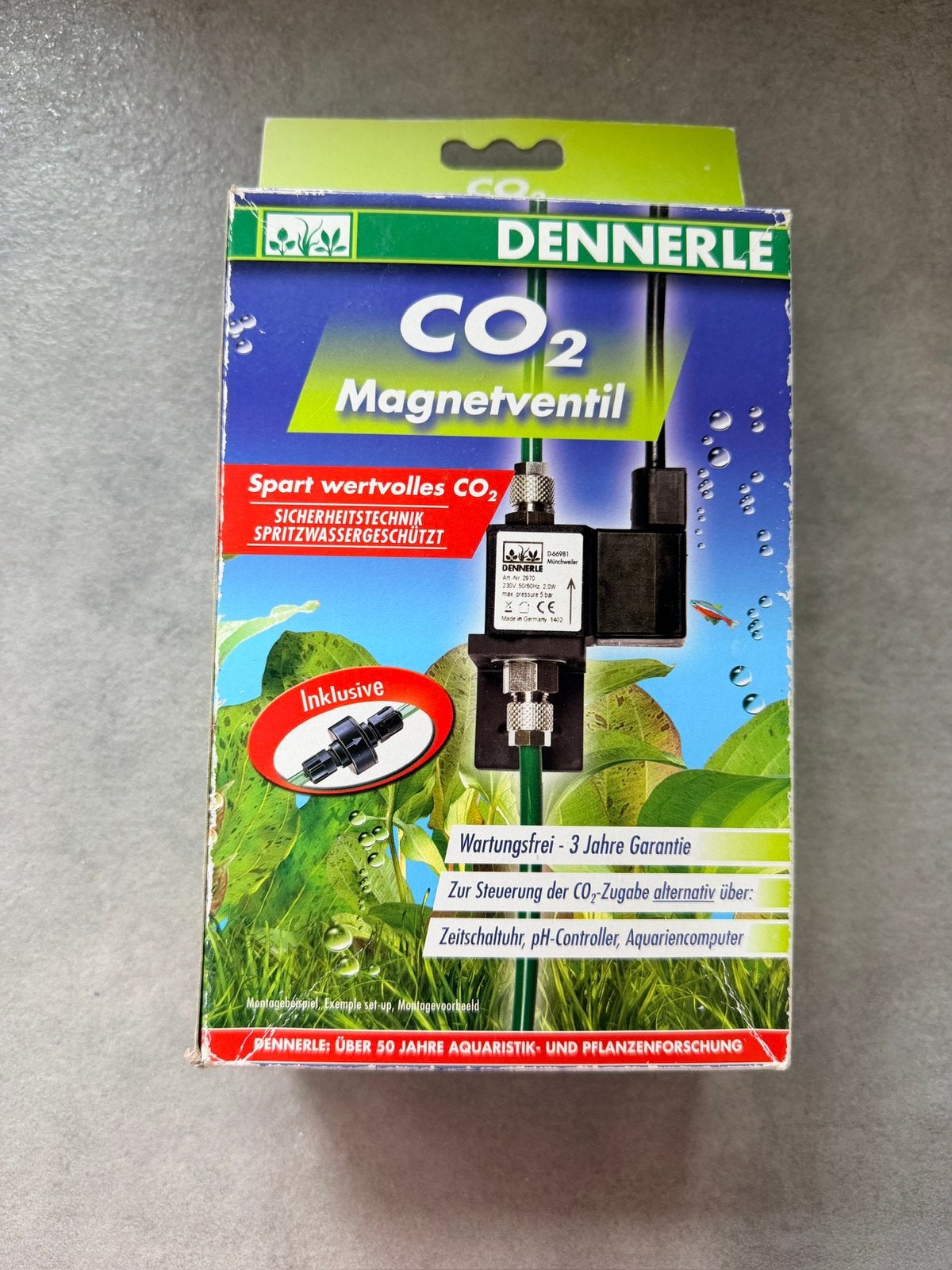 Nieuw Dennerle CO2 Magneetventiel, Ophalen of Verzenden, Nieuw