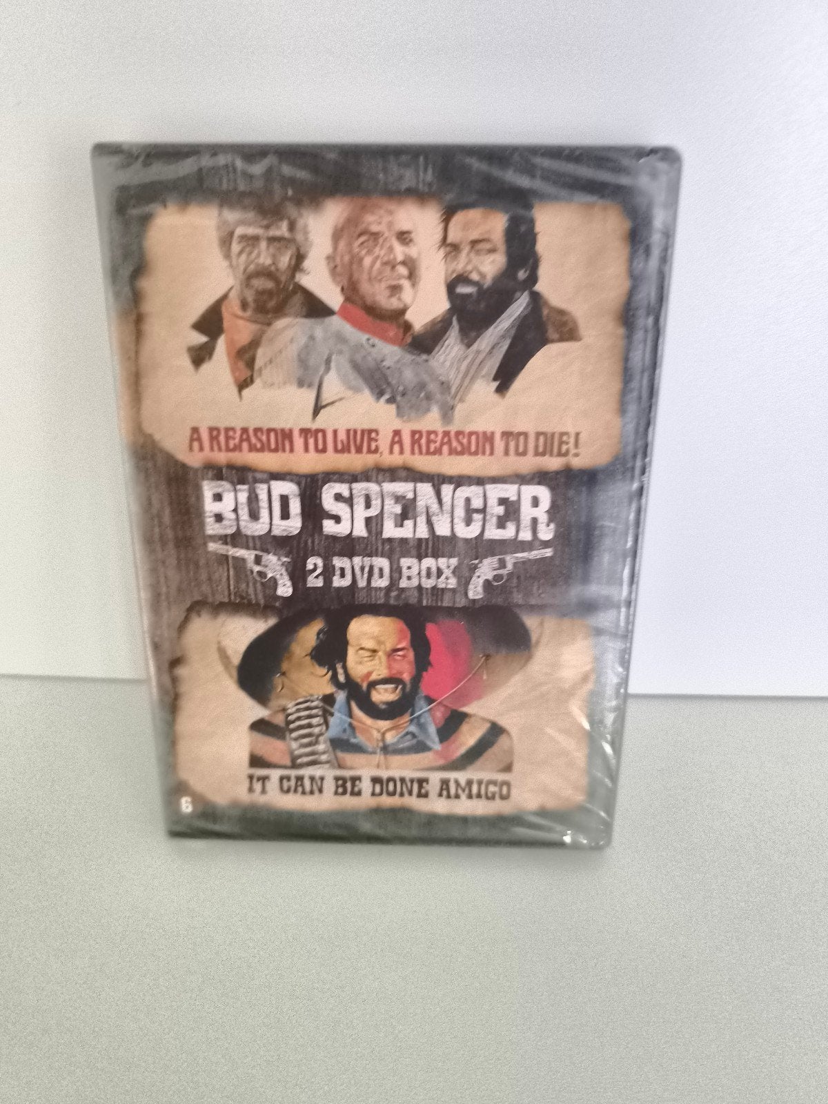 Bud Spencer 2 DVD Box: AReason to Live & It Can Be Done Amig, Cd's en Dvd's, Actiekomedie, Nederlands, Ophalen of Verzenden, Nieuw in verpakking