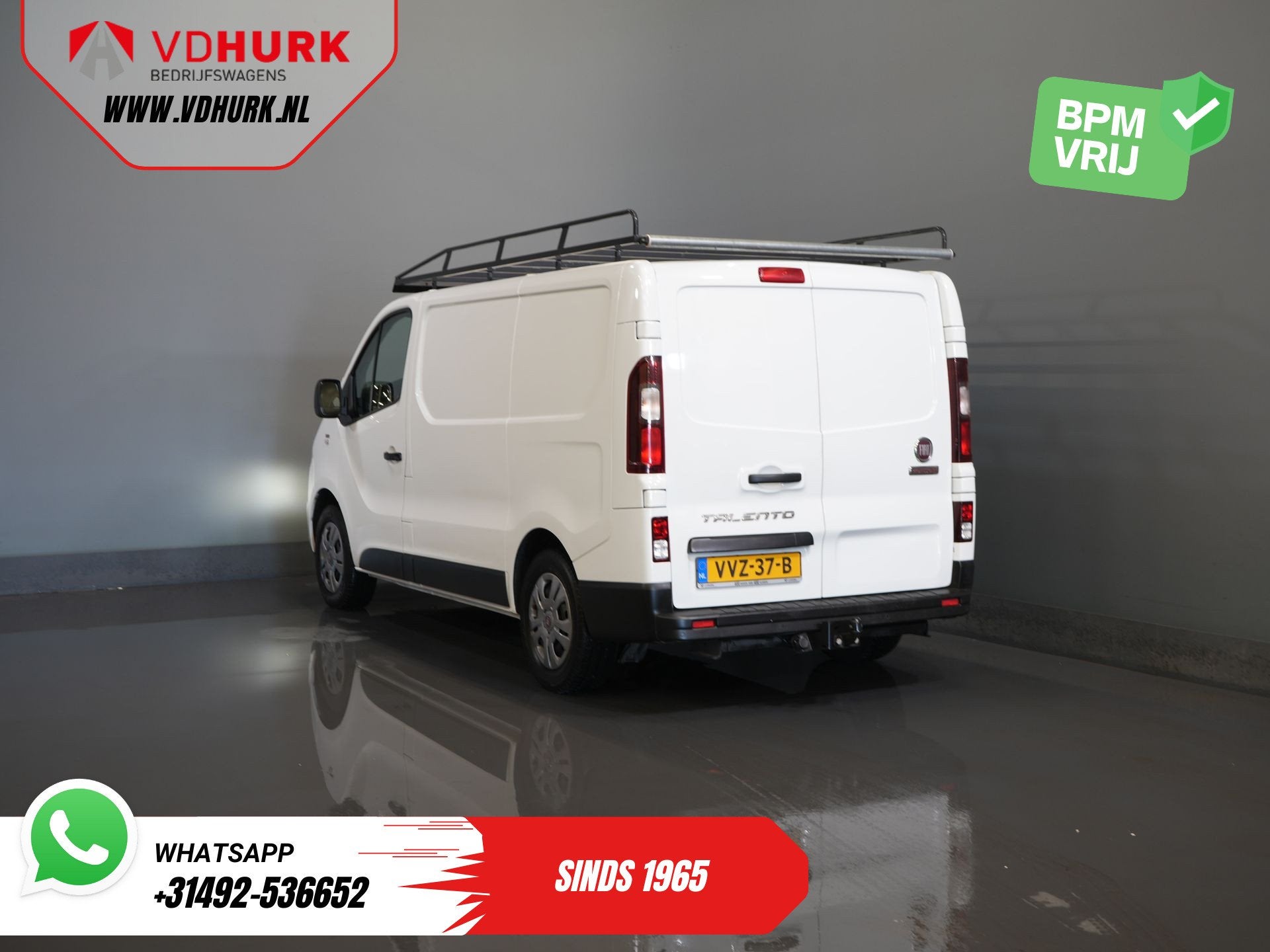 Fiat Talento 2.0 MJ 120 pk Navi/ Airco/ Cruise/ Imperiaal/ P, Voorwielaandrijving, Stof, Gebruikt, Euro 6