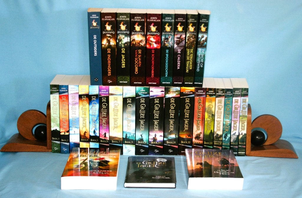 De Grijze Jager Series Compleet, Boeken, Ophalen of Verzenden, Zo goed als nieuw, John Flanagan