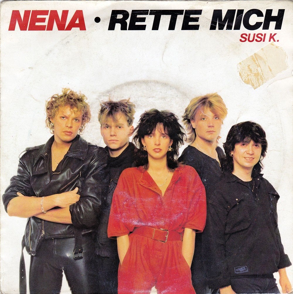 Nena - Rette Mich 7", 7 inch, Single, Ophalen of Verzenden, Zo goed als nieuw