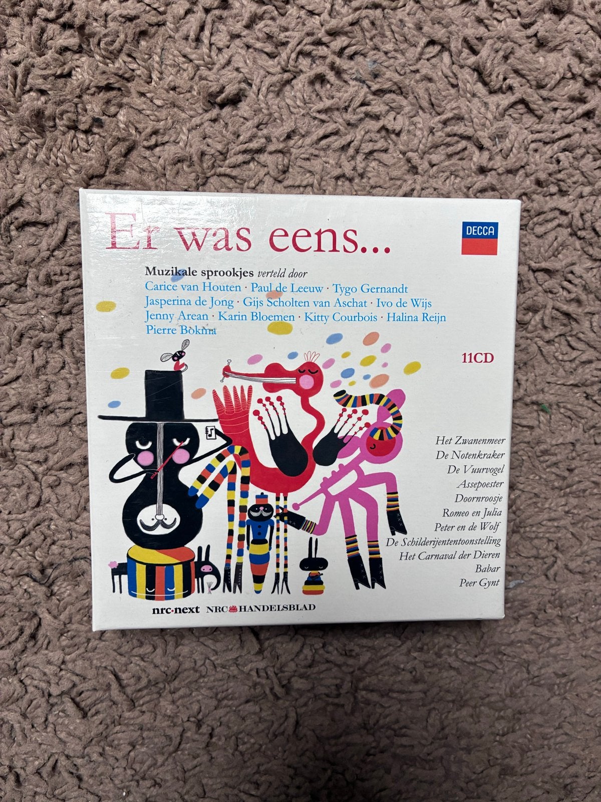 Er was eens... Muzikale sprookjes verteld door diverse artie, Boxset, Ophalen of Verzenden, Zo goed als nieuw, Romantiek
