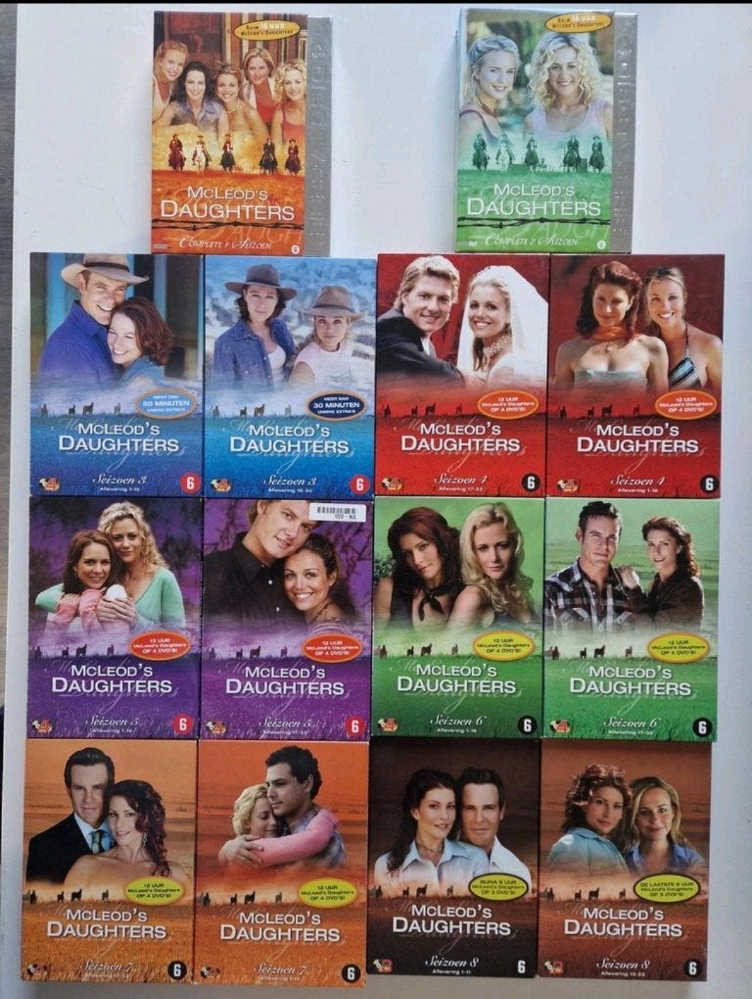 McLeod's Daughters Complete Serie DVD Boxen, Nederlands, Drama, Ophalen of Verzenden, Vanaf 6 jaar