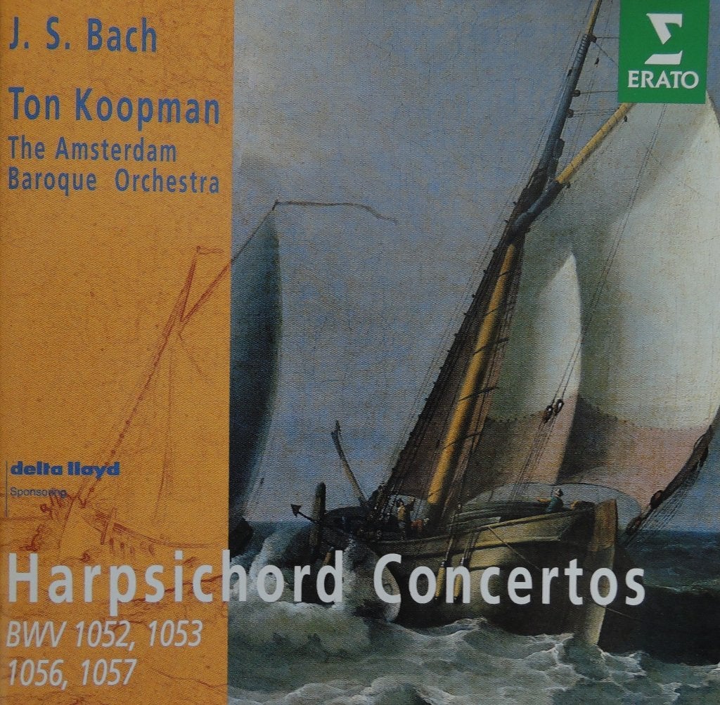 Klavecimbelconcerten / Bach - Koopman - ERATO - 1990 - DDD, Cd's en Dvd's, Cd's | Klassiek, Ophalen of Verzenden, Zo goed als nieuw