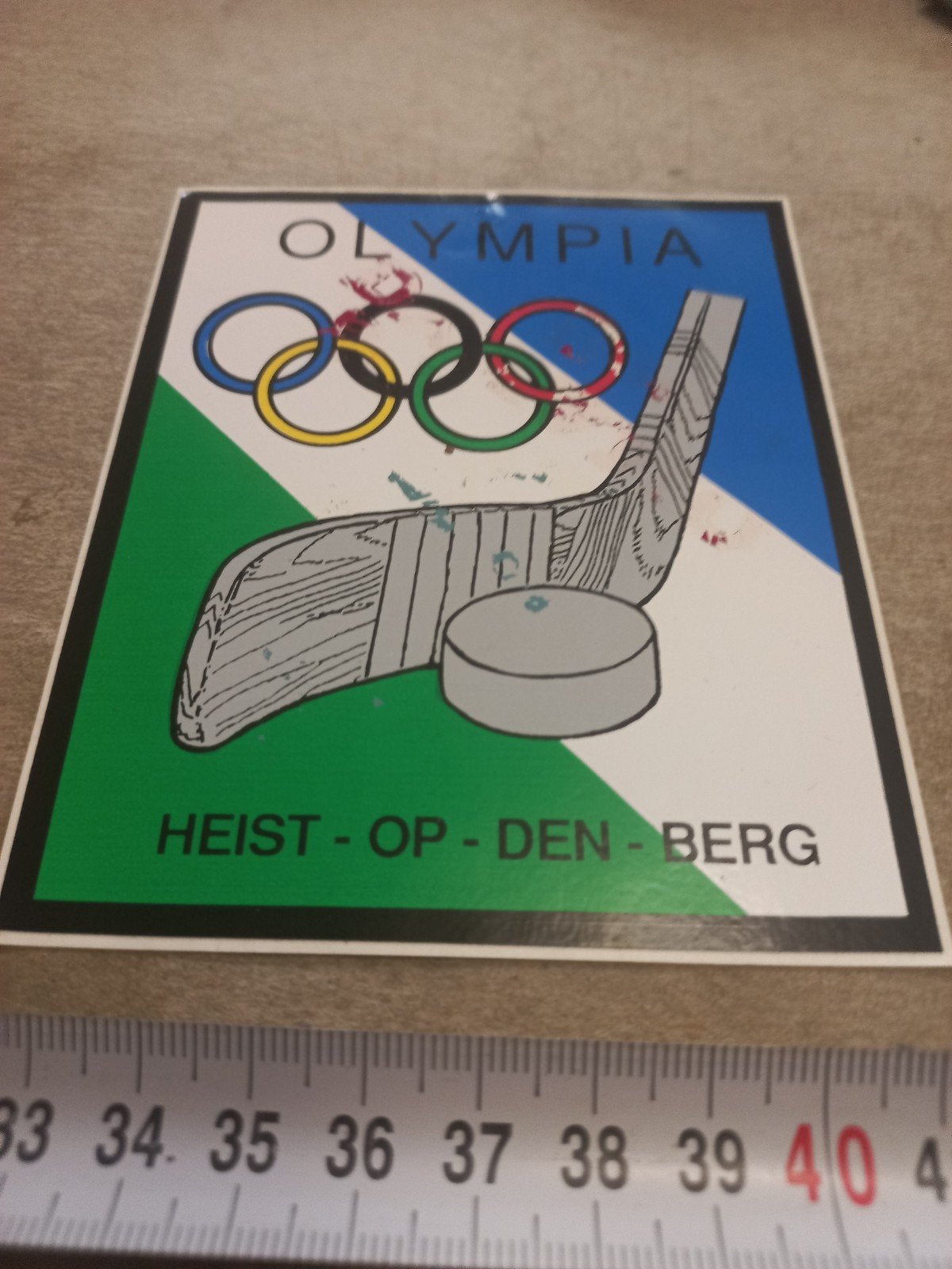 Olympia Heist-op-den-Berg IJshockey Sticker, Ophalen of Verzenden