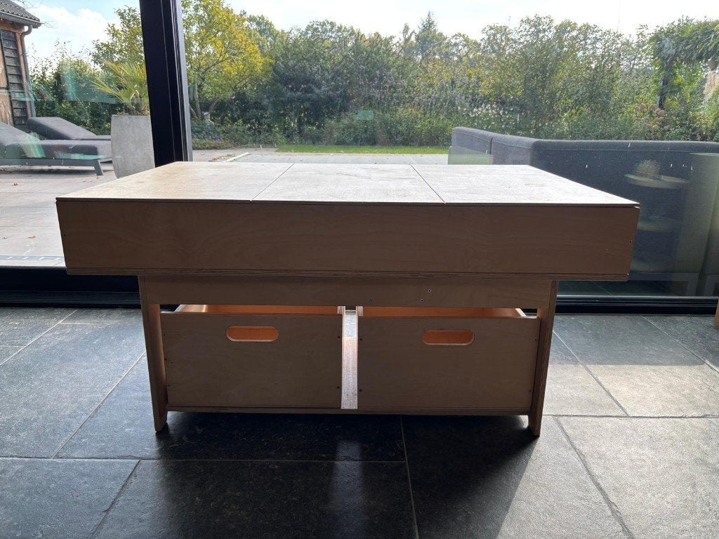 Lego tafel super functioneel met opbergruimte, Ophalen, 50 – 75, Gebruikt, 50 tot 100 cm