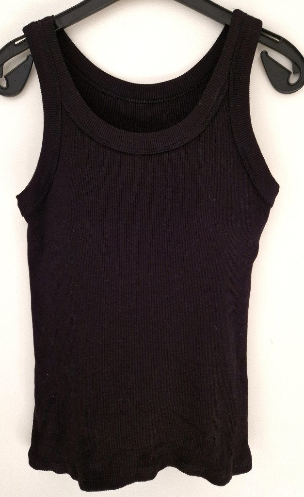 Zwart stretch rib bh-hemd maat M zgan, Ophalen of Verzenden, Zwart, BH
