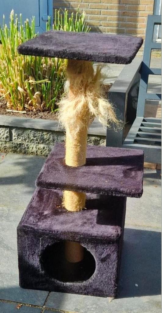 Kattenkrabpaal, Ophalen, Gebruikt, Krabpaal