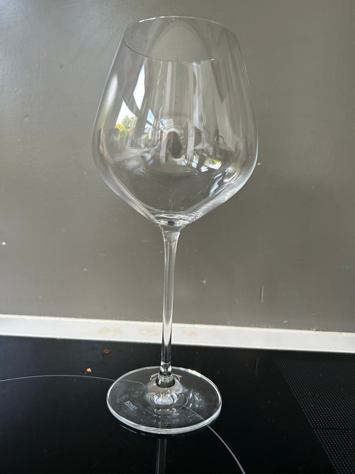 6 Schott Zwiesel bourgogne glazen zes wijnglazen, Ophalen, Zo goed als nieuw, Overige typen