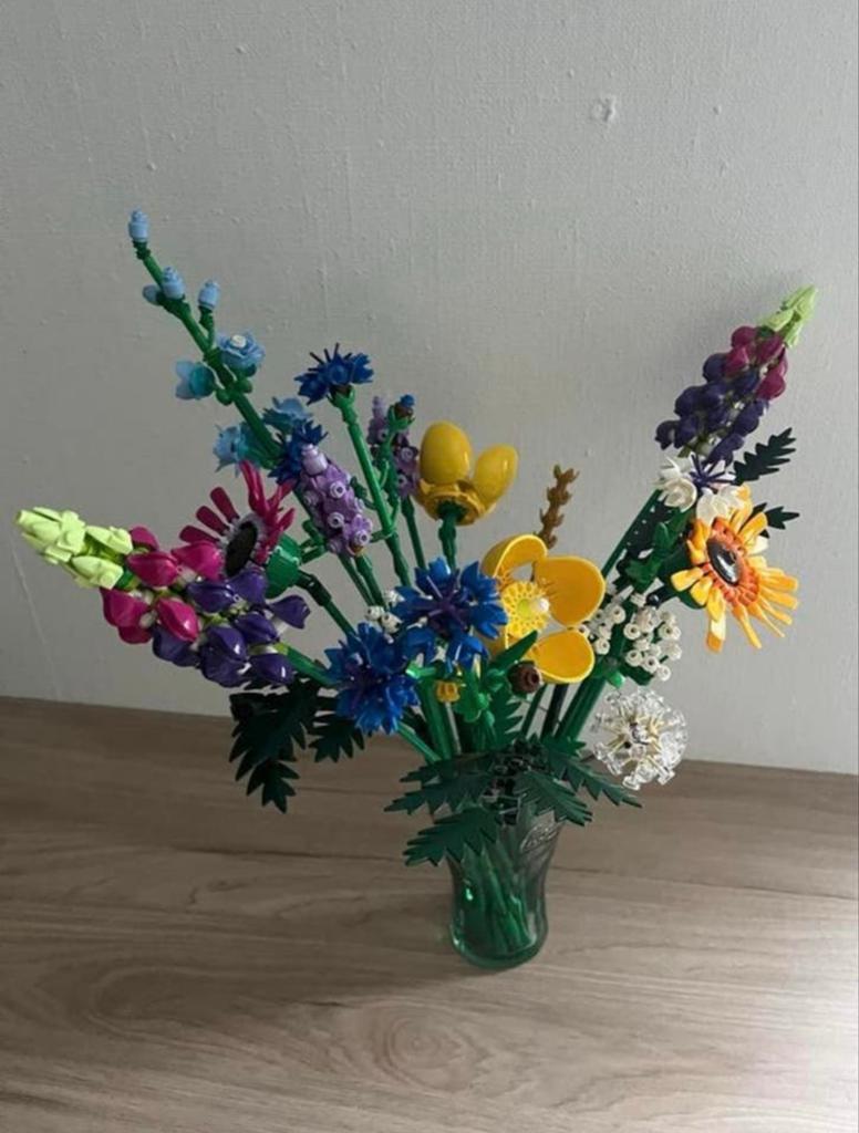 Lego 10313 met 3 extra bloemen, Ophalen of Verzenden, Zo goed als nieuw