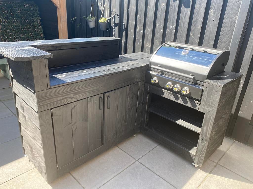 Buitenkeuken BBQ, Tuin en Terras, Buitenkeukens, Ophalen, Zo goed als nieuw, Gas