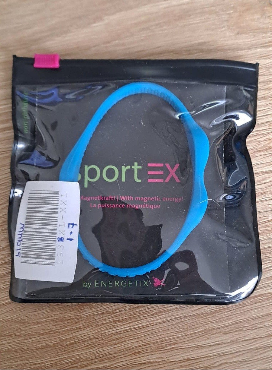 Energetix sportarmband, Ophalen of Verzenden, Nieuw, Blauw, Overige materialen