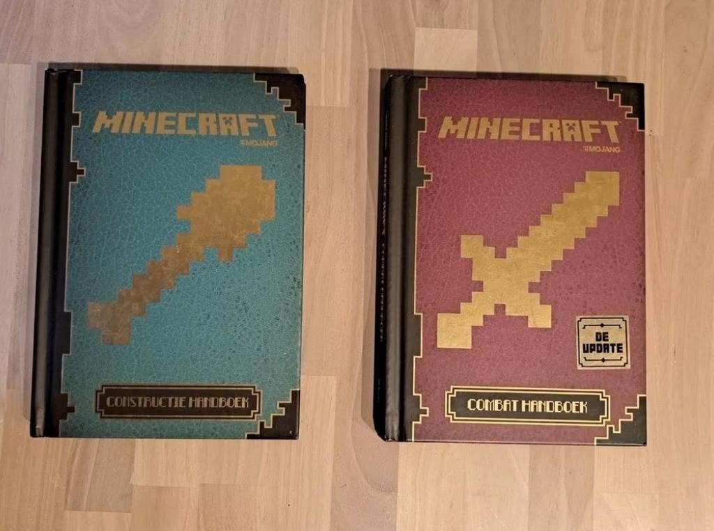 Minecraft Handboeken: Constructie & Combat (2 boeken), Ophalen of Verzenden
