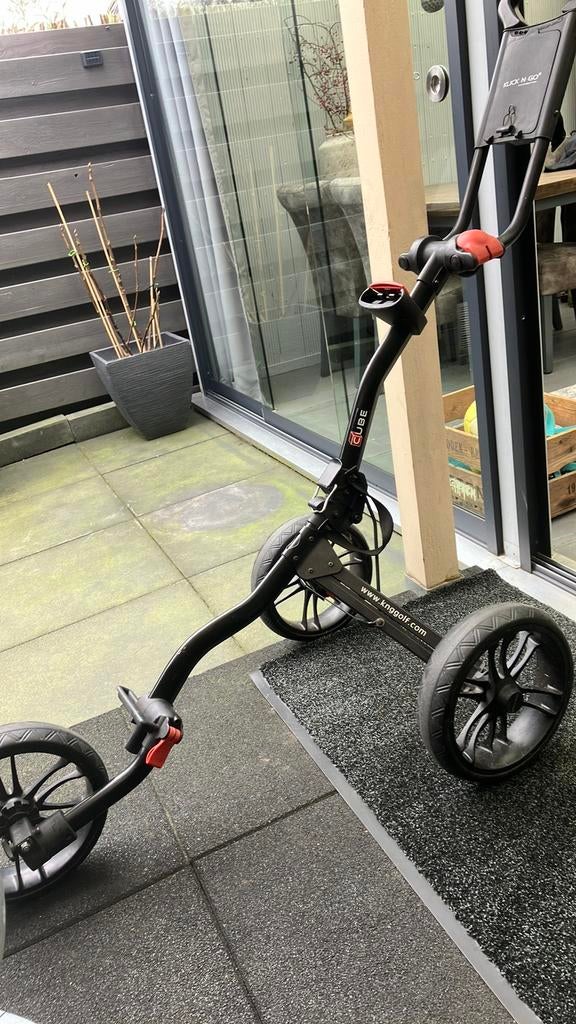 Mooie Cube golftrolly, Ophalen of Verzenden, Zo goed als nieuw