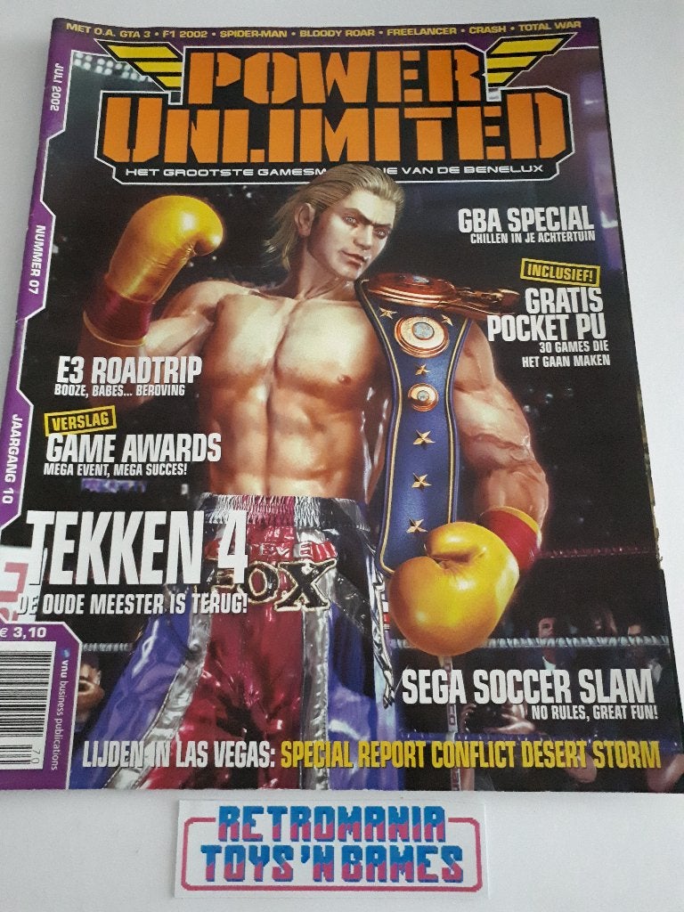 power unlimited - jaargang 10-nummer 07-juli 2002, Verzamelen, Tijdschriften, Kranten en Knipsels, Knipsel(s), 1980 tot heden
